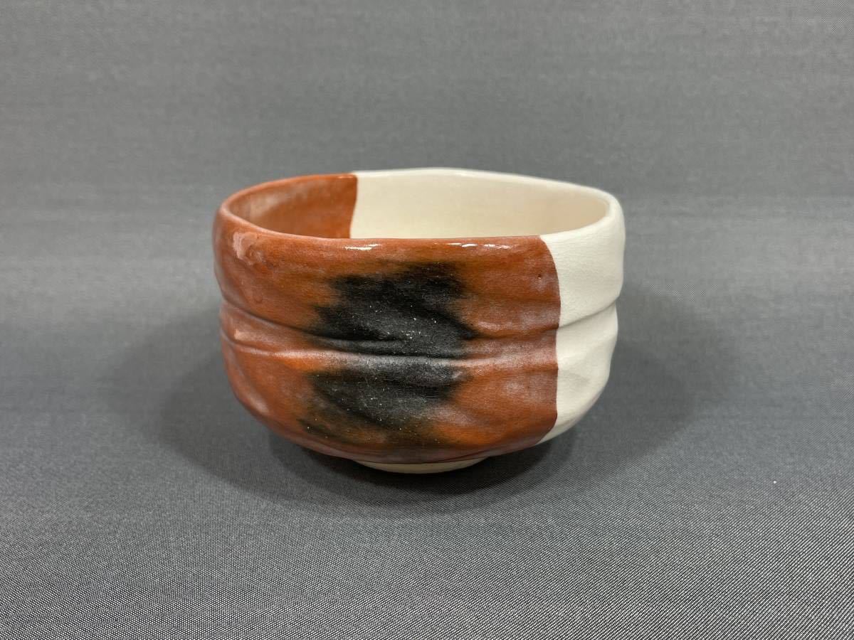 HOT，新作 【南口閑粋】乾山老松茶碗 共箱 共布 栞 a-295