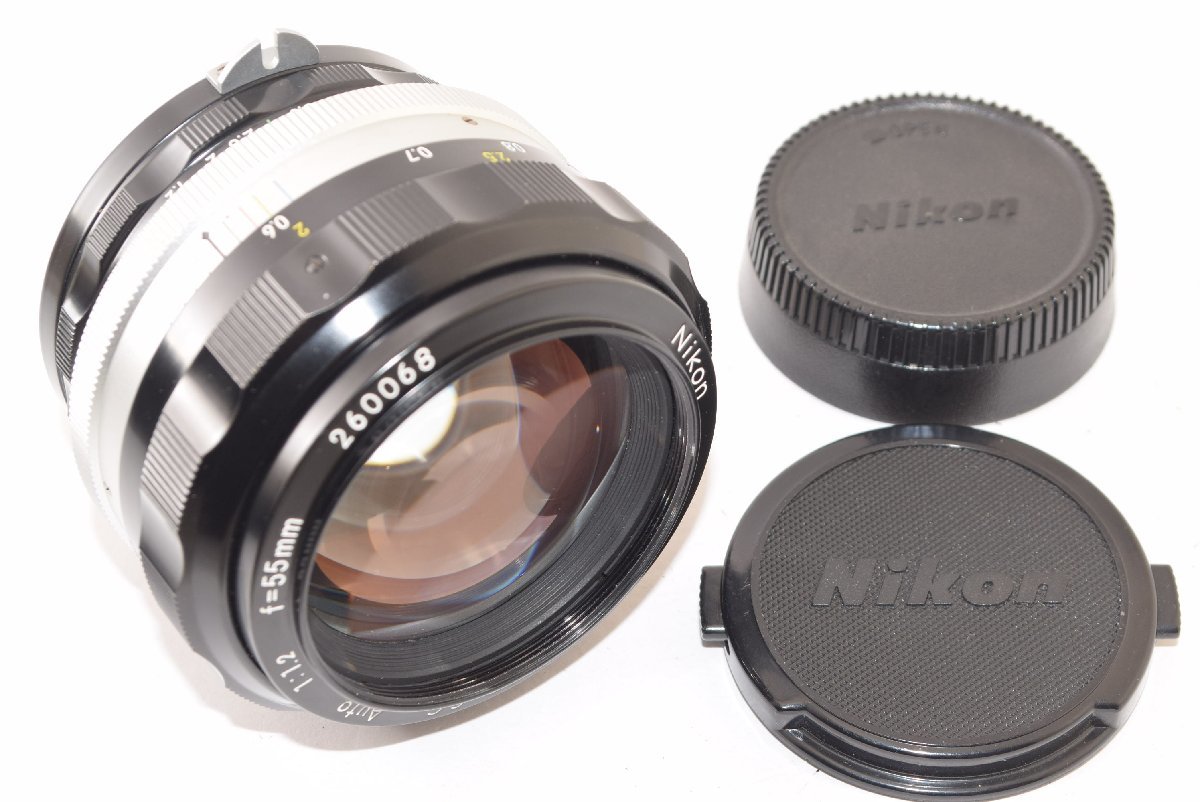 オールノット ☆美品☆ Nikon ニコン NIKKOR-S・C Auto 55mm F1.2 非Ai