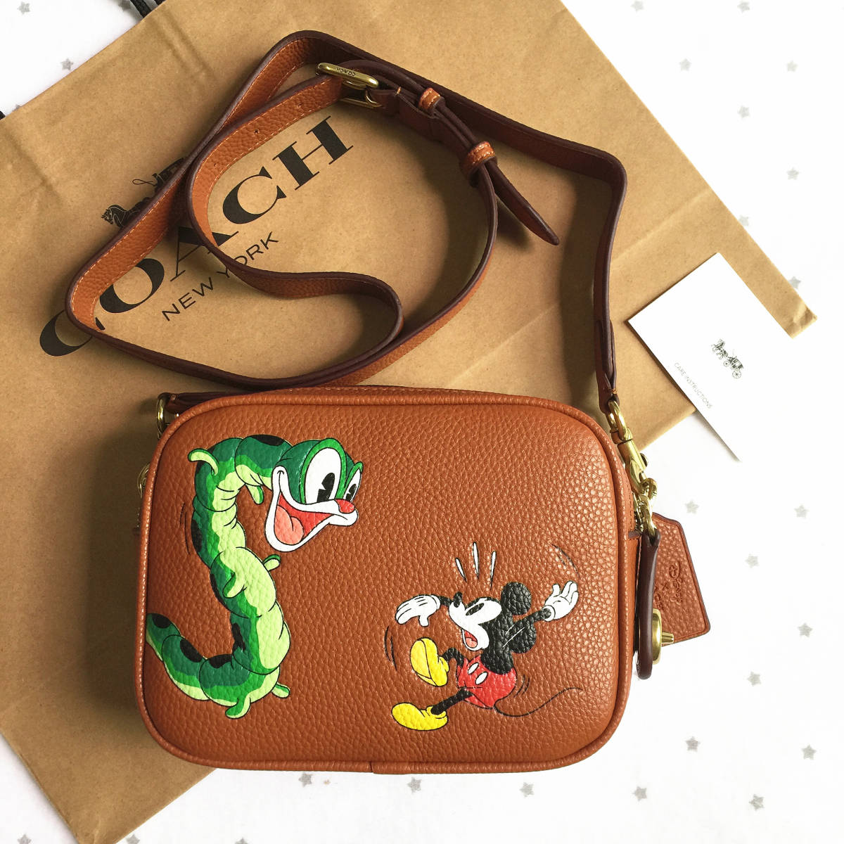 男女兼用 カジュアルウェア DISNEY×COACH フライト バッグ リジェネラ