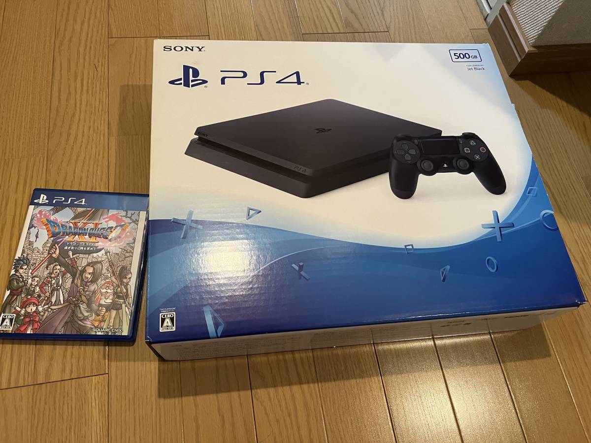 PlayStation 4 ジェット・ブラック 500GB CUH-2000AB01 PS4 ※動作確認