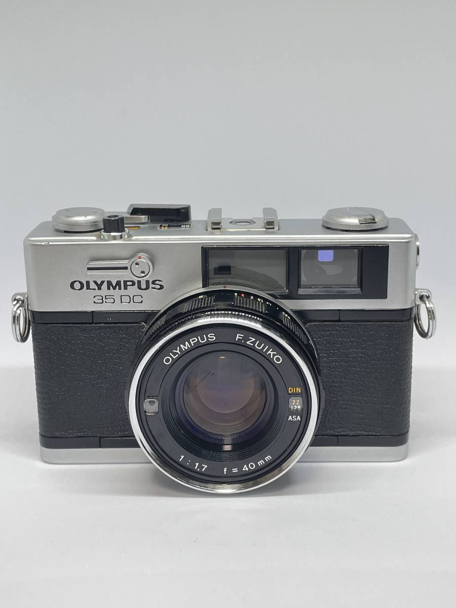 Olympus 35DC Zuiko 40mm F1.7 シャッターOK・露出計正常・モルト交換