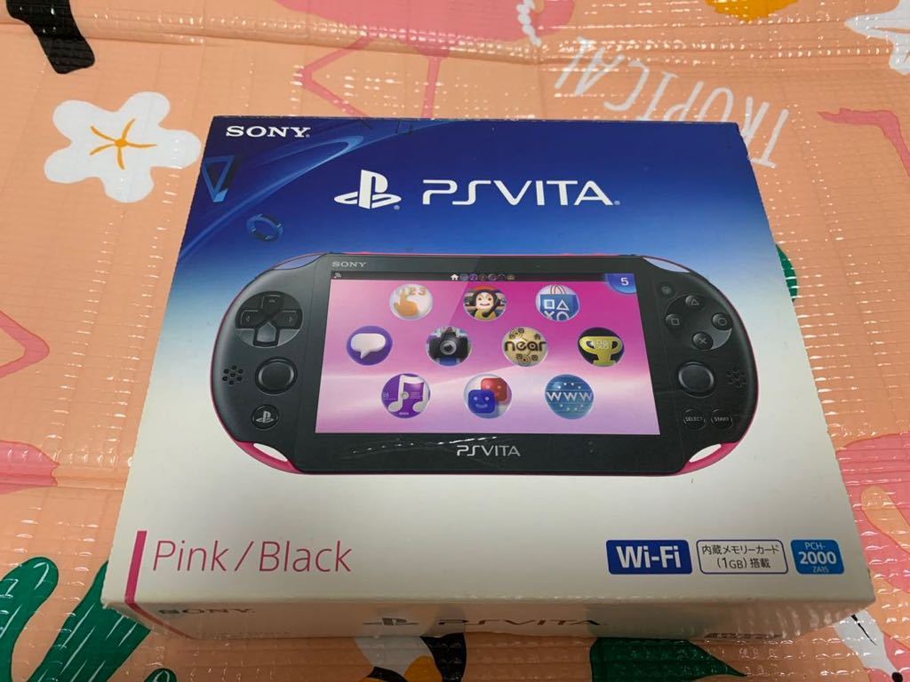 PlayStation Vita PCH-2000 ピンク/ブラック-