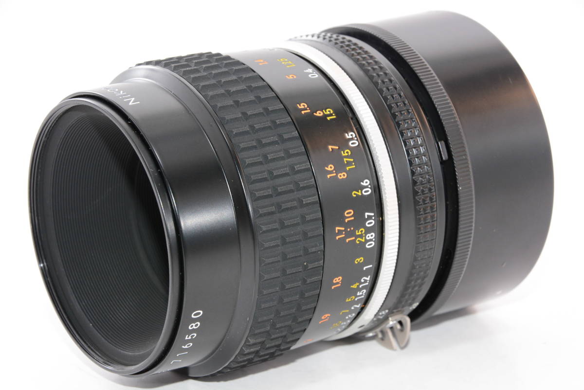 外観特上級】Nikon AI-S Micro-NIKKOR 55mm F2.8 Fマウントニコン