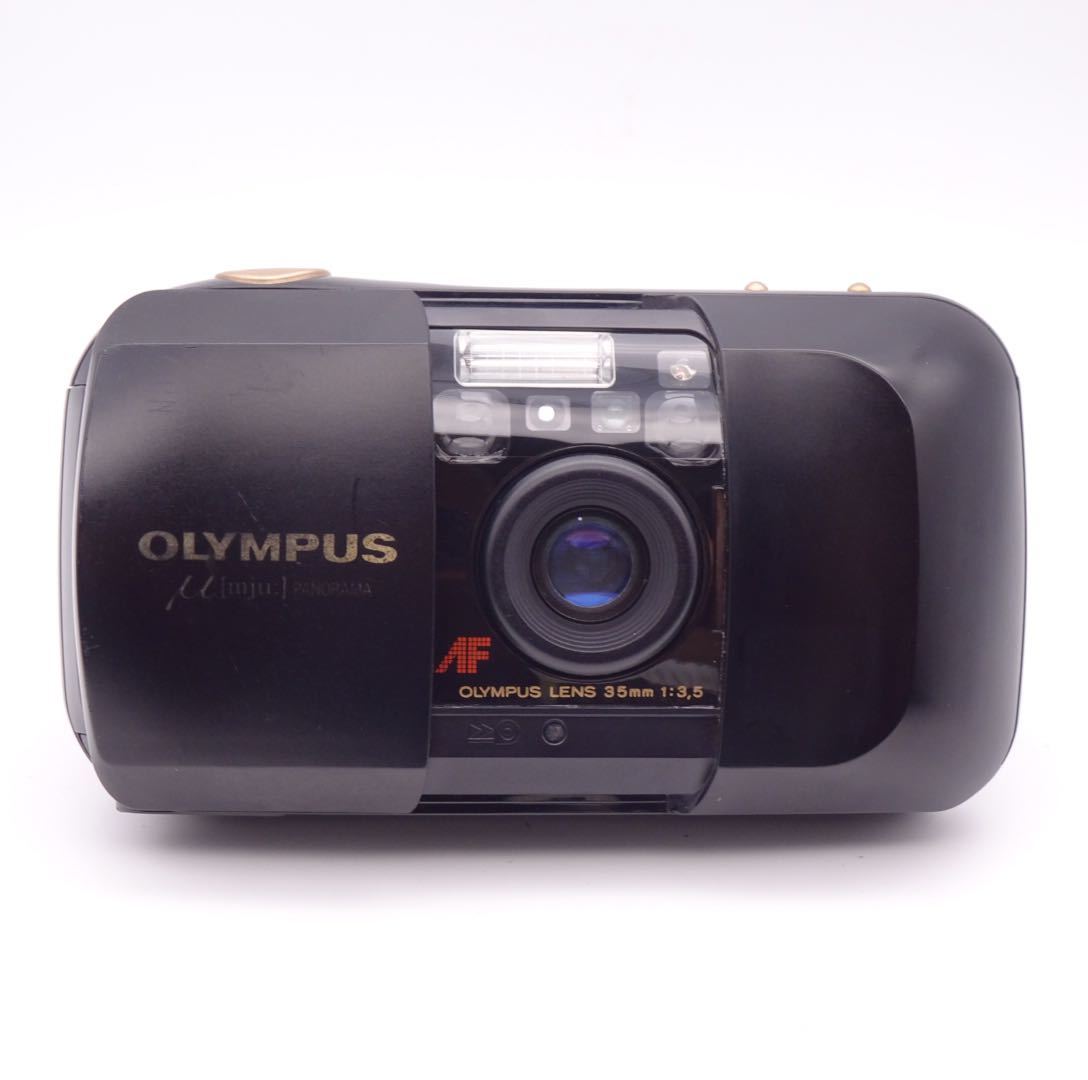 OLYMPUS mju μ panorama 初代 単焦点レンズ ミュー - フィルムカメラ