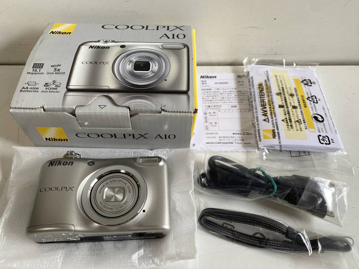 ④t316◇Nikon ニコン◇デジタルカメラ COOLPIX A10 乾電池タイプ