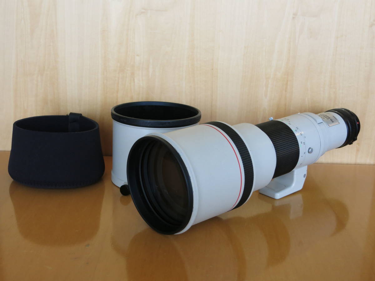 人気が高 キャノン FD 500mm F4.5 L ハードケース付 実用品 bRXk4