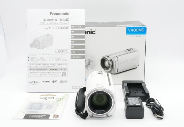 □美品□ パナソニック Panasonic V480MS フルHD ビデオカメラ - 通販