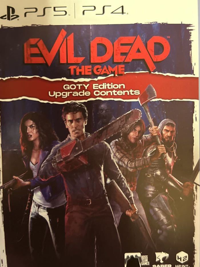 ネイビーシー Evil Dead The Game 死霊のはらわた PS5版 コード未使用