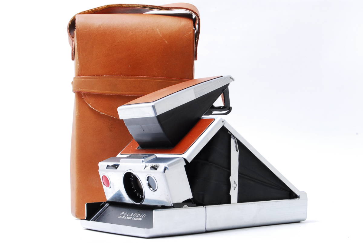 クーポン利用&送料無料 POLAROID SX-70 LAND CAMERA ケース付き