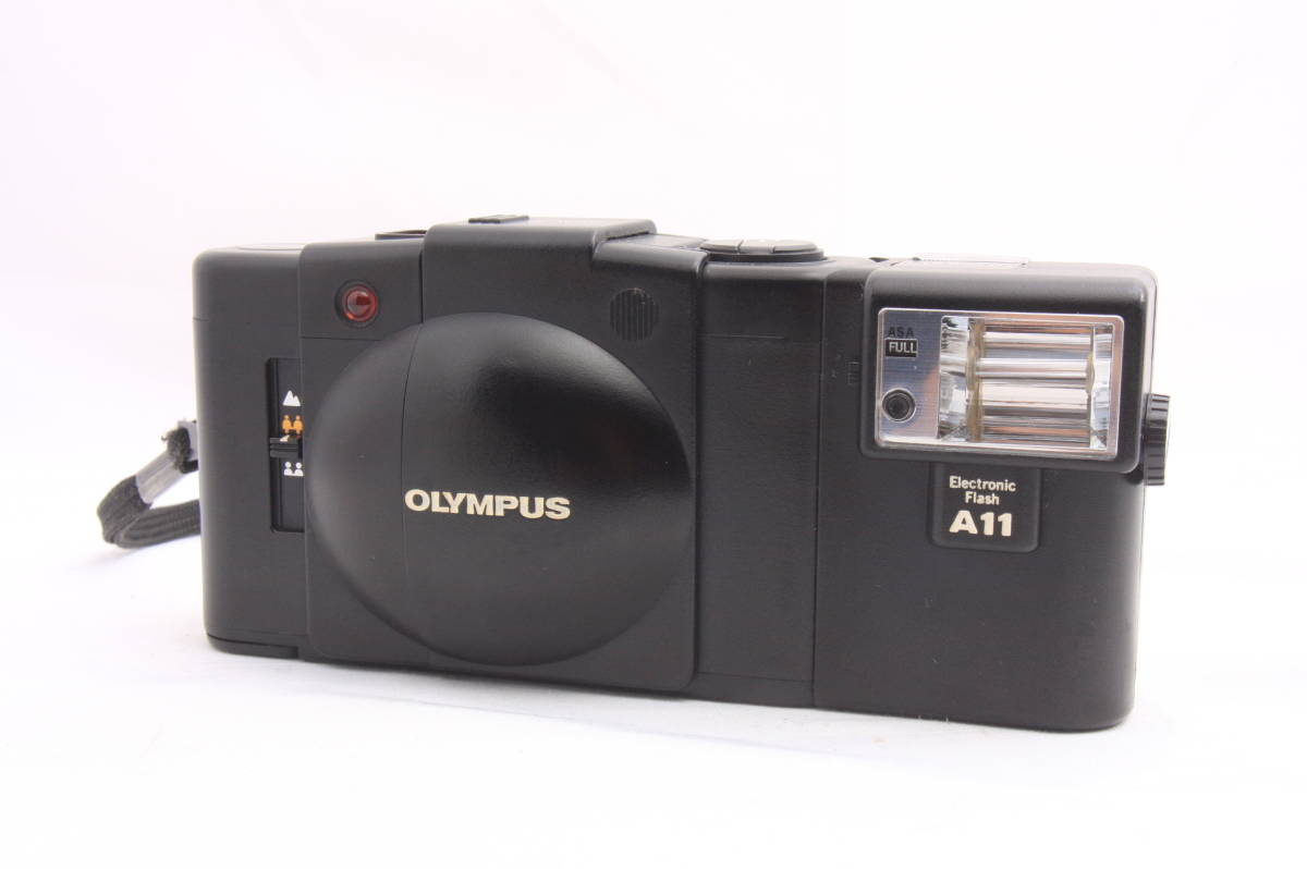 ☆美品☆完動品☆名機☆OLYMPUS XA2+A11☆オリンパス☆D.Zuiko 35mm F3