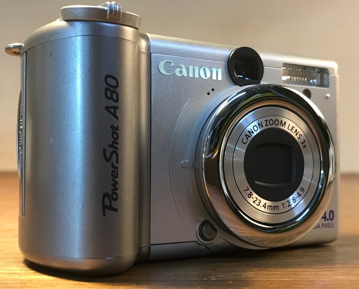 SS-1053□送料込□Canon Power Shot A 80 AI AF 4.0 MEGA PIXELS