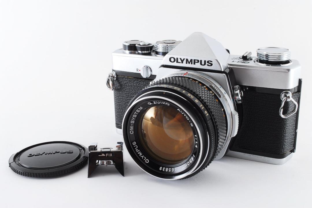 OLYMPUS OM-1 G.ZUIKO AUTO-S 50mm f/1.4 オリンパス整備済完動品