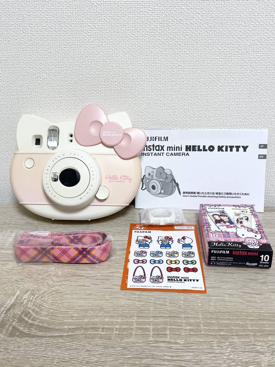 付属品多数】FUJIFILM instax mini HELLO KITTY ハローキティ フジ