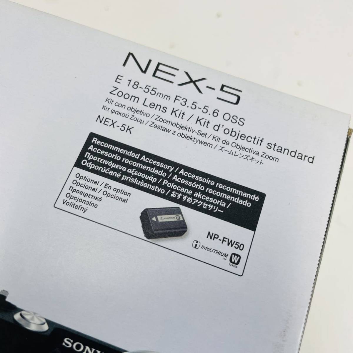①【奇跡の未使用】SONY NEX-5K ミラーレス一眼 レンズキット SDカード付き 18-55mm NN3827 /【Buyee】 Buyee  Japanese Proxy Service Buy from Japan! bot-online