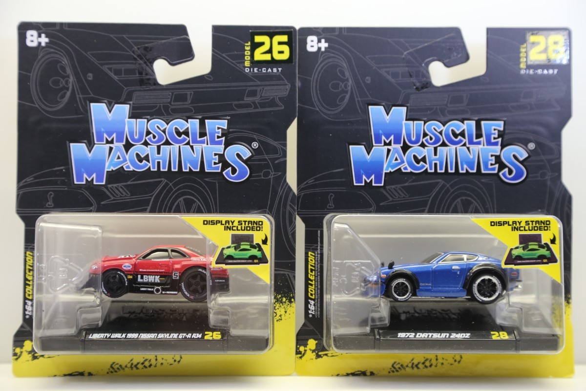 マッスル マシーン ルース品 23台 シルビア/NSX/スープラ/R34等 - ミニカー