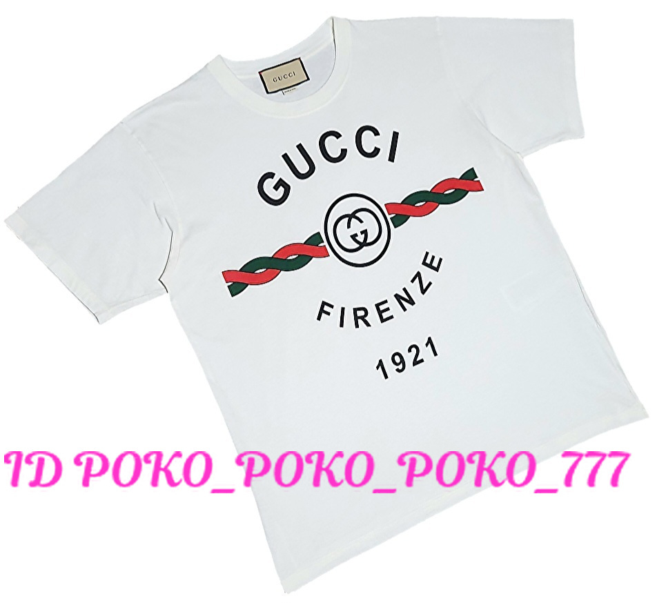 即決 現行品 新作 定価 71,500円 GUCCI グッチ FIRENZE 1921 オーバー