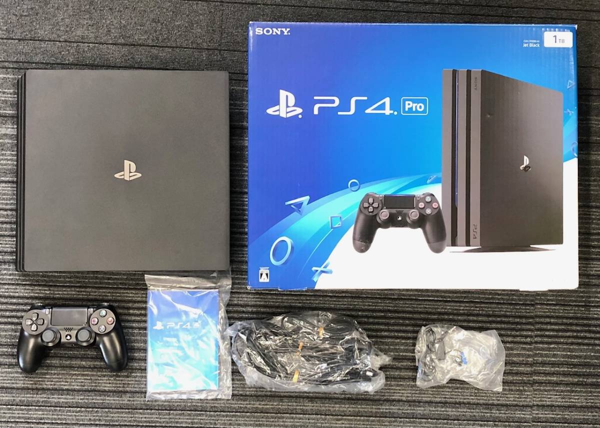 中古☆美品PS4 Pro 本体プレーステーション4 注目！！９９円スタート