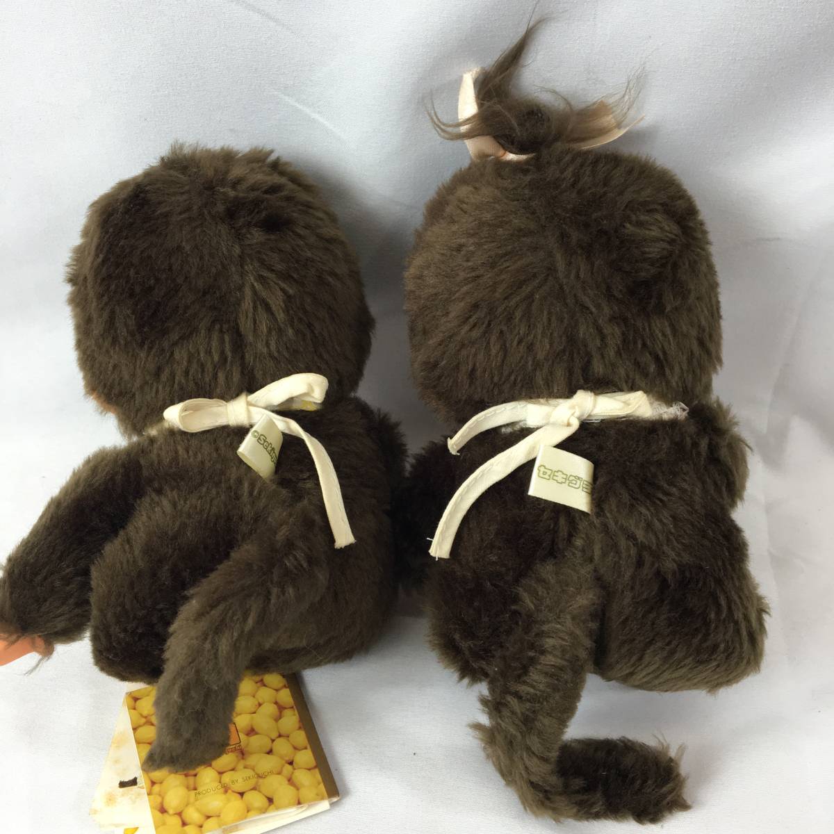 60 中古品 MONCHHICHI モンチッチ ぬいぐるみ 昭和レトロ ７０年代