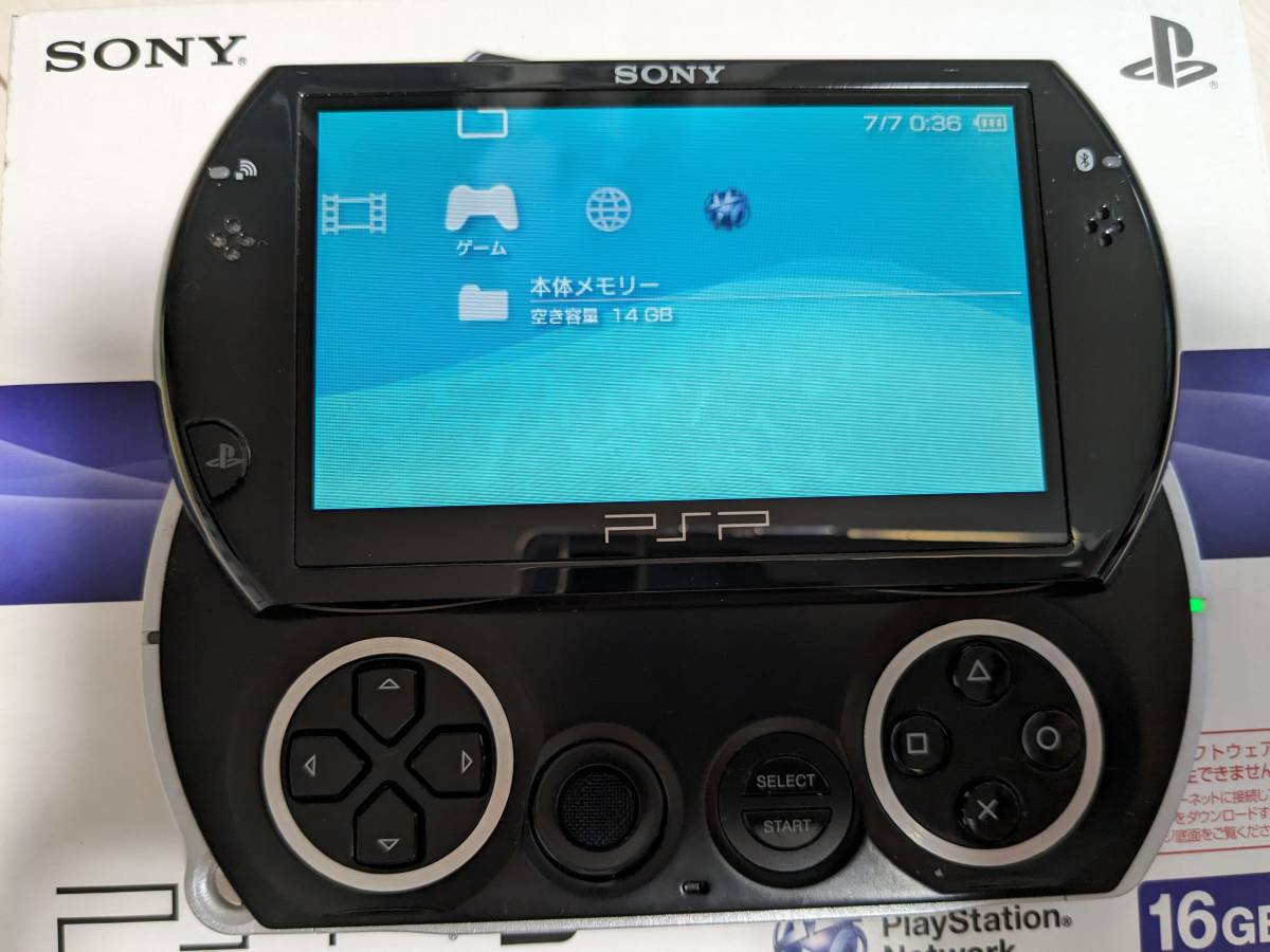 PSP Go プレイステーション・ポータブルgo ピアノブラック 携帯用