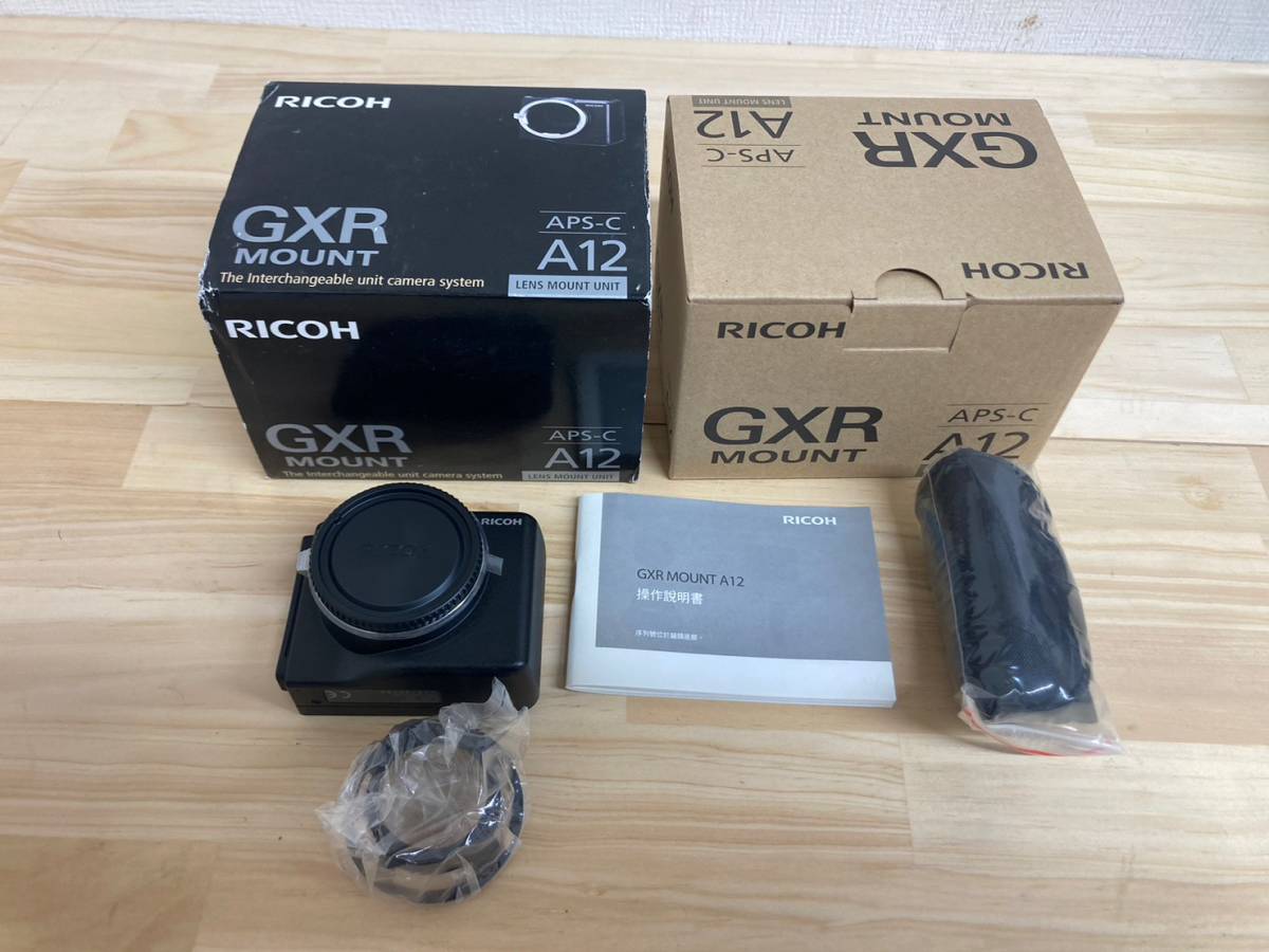 元箱】リコー RICOH GXR + ライカMマウント A12 MOUNT iveyartistry.com