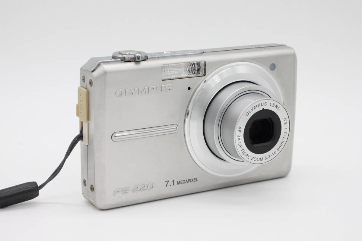 【超特価得価】OLYMPUS CAMEDIA FE-220　オールドデジカメコンデジ デジタルカメラ