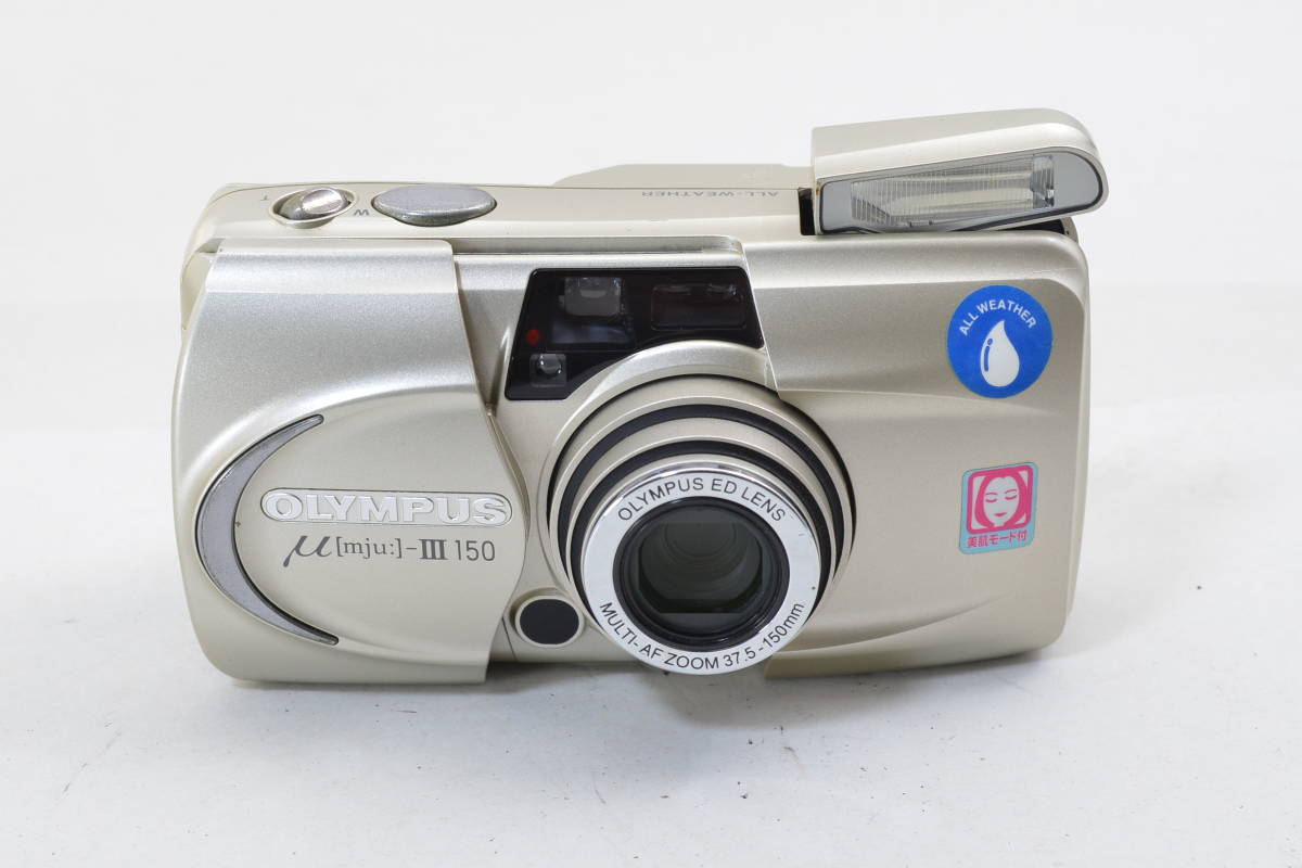 ecoま】OLYMPUS ミュー μ[mju:] III 150 no.4016743 コンパクト