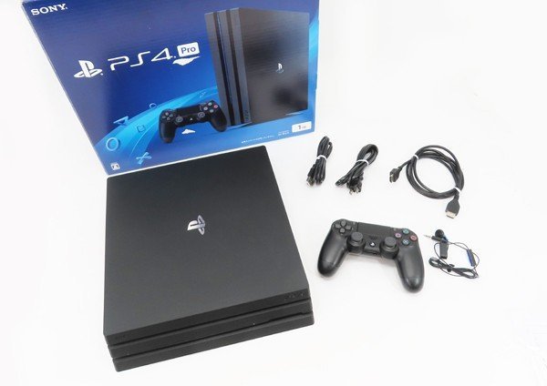 ♪○【SONY ソニー】PS4 Pro本体1TB CUH-7200B ジェットブラック