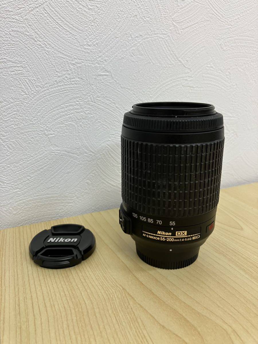 T49」Nikon ニコン AF-S NIKKOR 55-200mm 1:4-5.6 ED VR レンズ