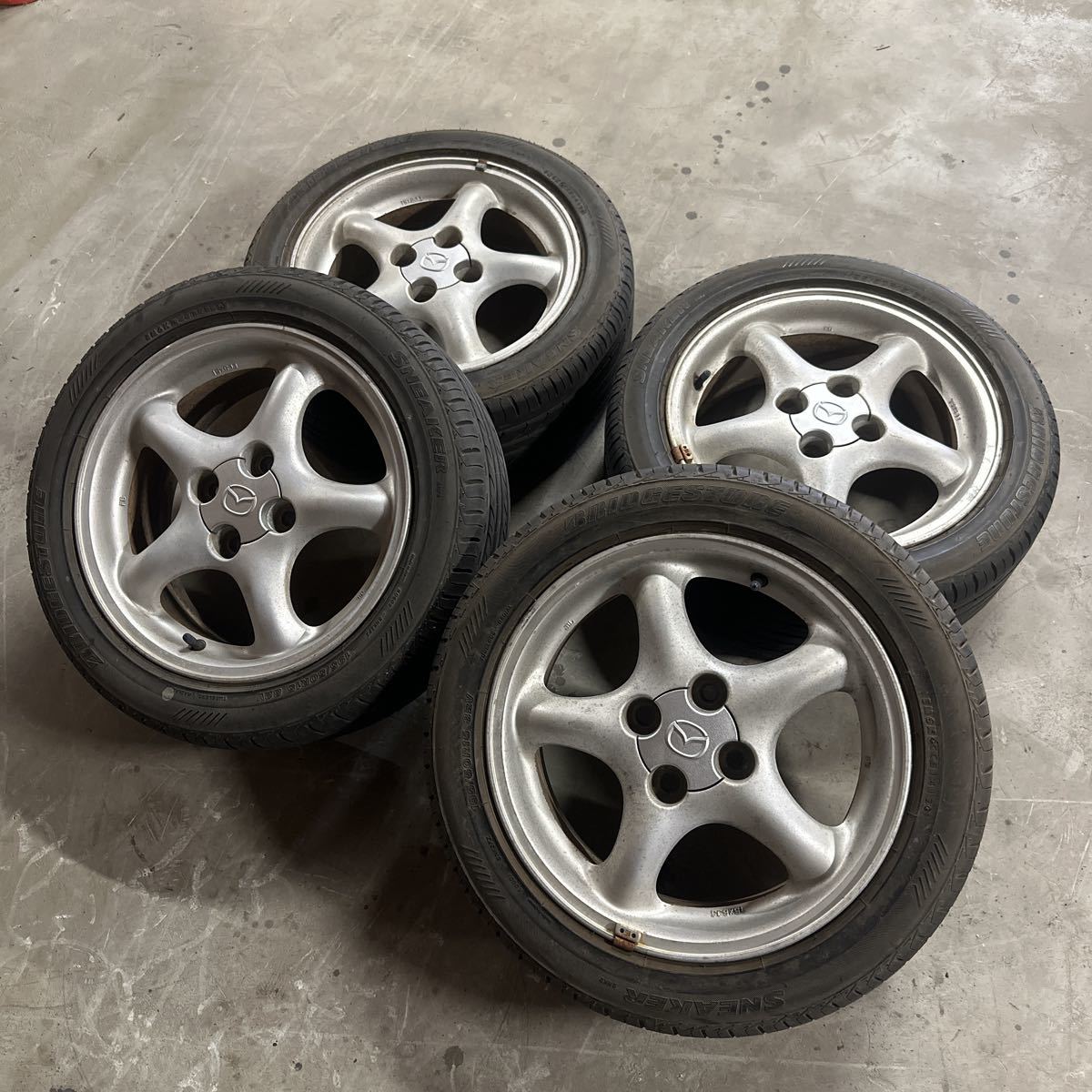 マツダ ロードスター NA NB 純正アルミホイール 195/50r15 手渡可 15×6J +40 /【Buyee】 Buyee ...