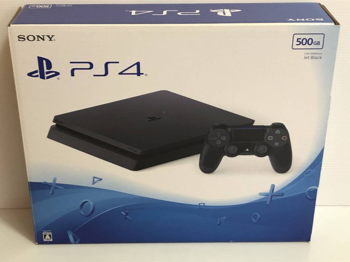 PS4 本体FW9.00以下中古500GB CUH-2000A ジェット・ブラック動作良好