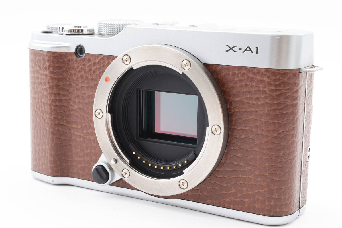 ☆美品☆ FUJIFILM ミラーレス一眼 X-A1 ブラウン /【Buyee】 Buyee