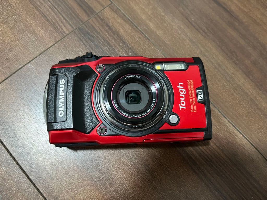 OLYMPUS Tough TG-5 レッド オリンパス カメラ デジタルカメラ