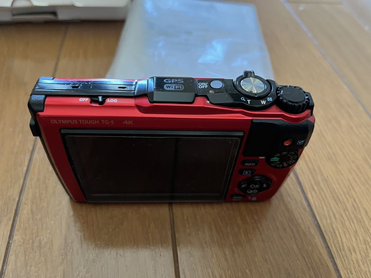 OLYMPUS Tough TG-5 レッド オリンパス カメラ デジタルカメラ