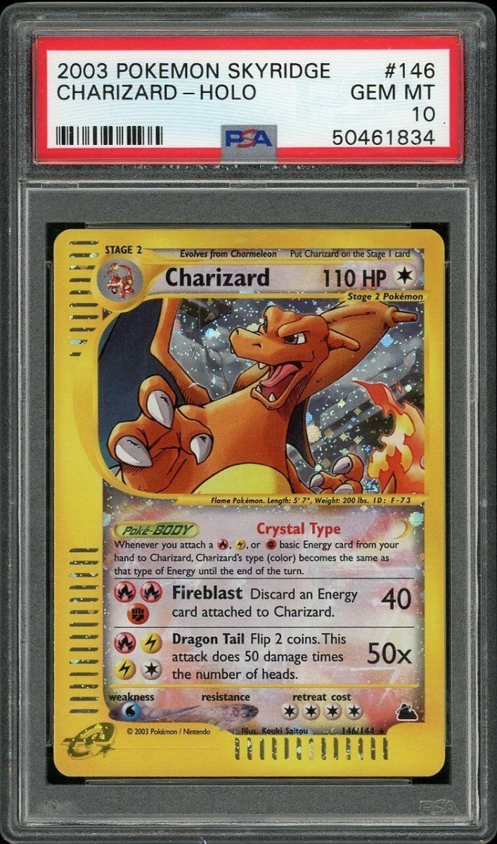 ポケモンカード Crystal Type Skyridge Charizard リザードン 146/144