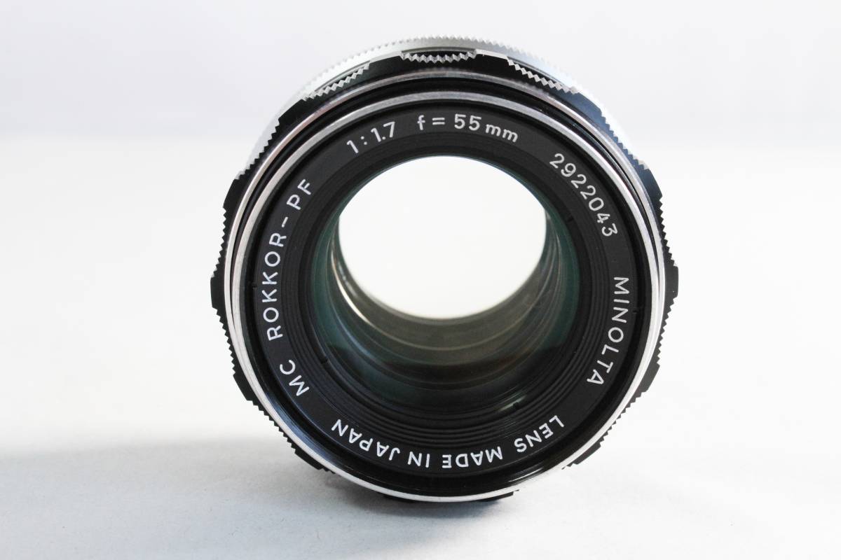 極上品MINOLTA ミノルタMC ROKKOR-PF 55mm F1.7☆#7780 /【Buyee】 bot