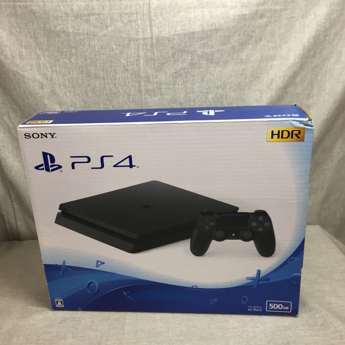 PlayStation 4 ジェット・ブラック500GB (CUH-2200AB01) /【Buyee