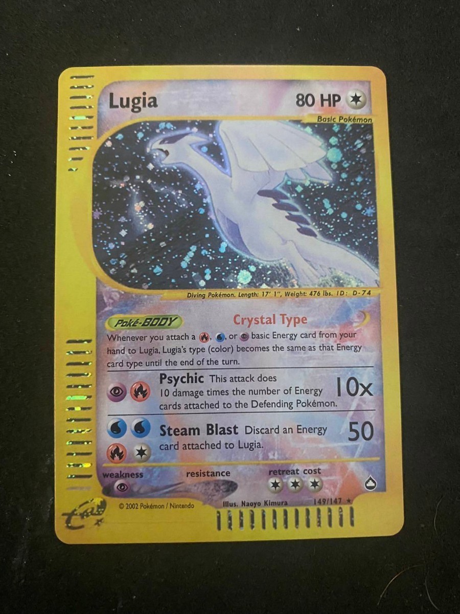 ポケモンカード 海外版 Lugia Crystal Skyridge reverse holo