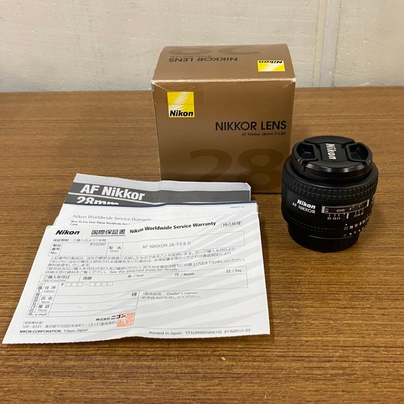 Nikon 単焦点レンズ Ai AF Nikkor 28mm f/2.8D フルサイズ対応 ニコン