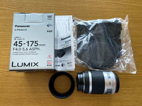 美品】Panasonic LUMIX G 45-175mm 望遠レンズ-