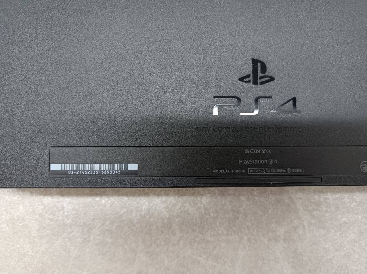 071）A 〈中古品〉Playstaion4 PS4 本体CUH-1000A 500GB【動作確認