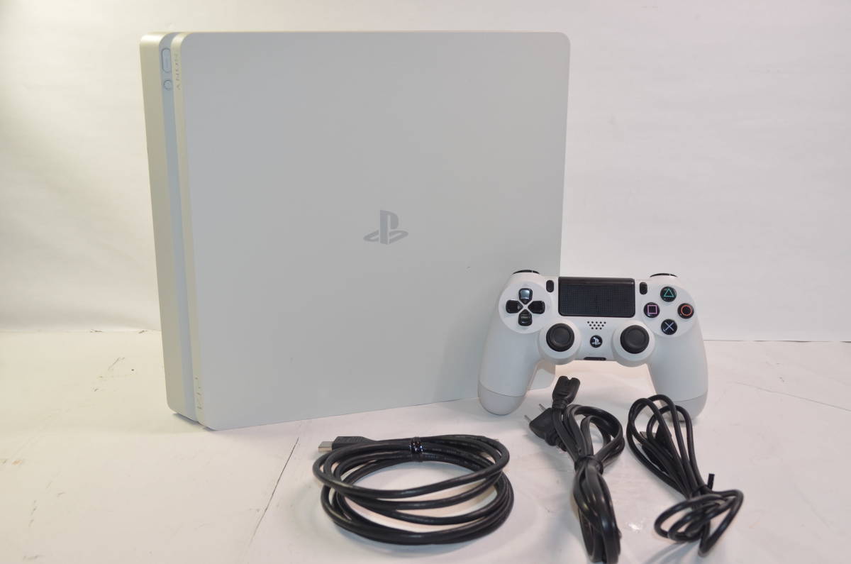 ☆動作良好☆PS4 本体 CUH-2200a 500gb グレイシャーホワイト☆white