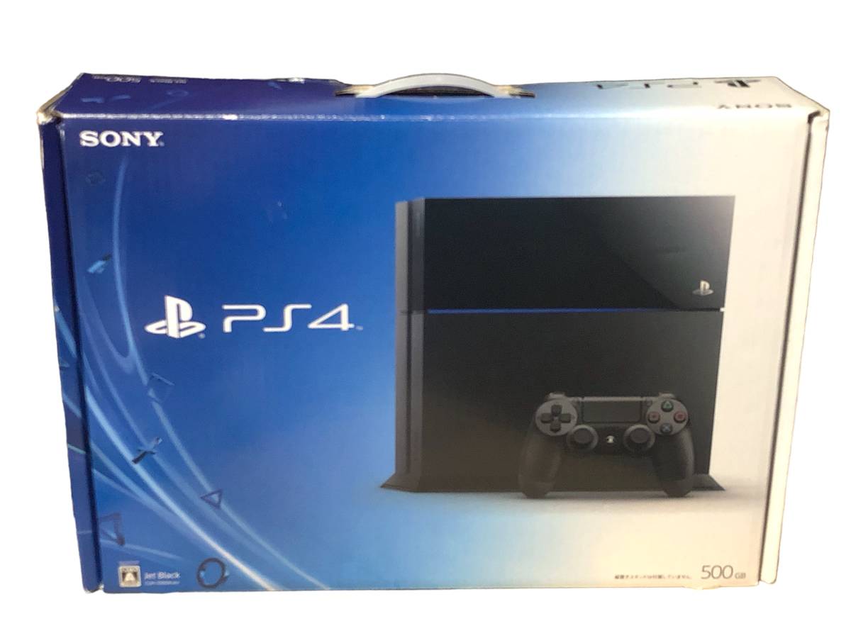 PlayStation 4 ジェット・ブラック500GB cuh-1000ab01 FW9.00以下封印