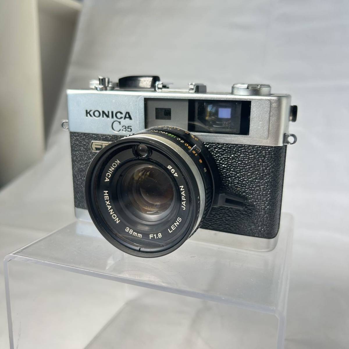 フィルムカメラ C35 Konica コニカ C35 アンティークカメラ 昭和レトロ