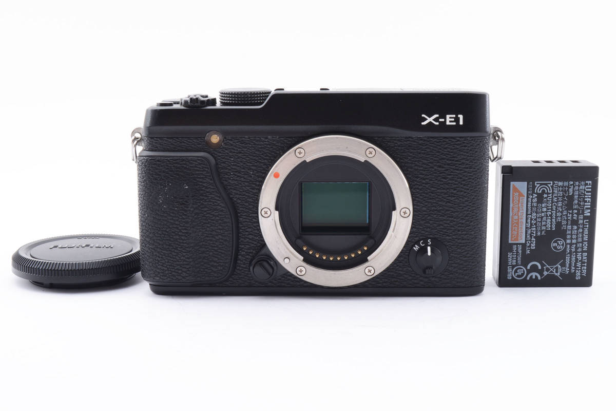 FUJIFILM X-E1 ボディ 富士フィルム ミラーレス一眼レフカメラ 【動作