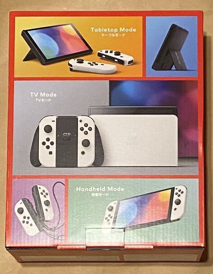 Nintendo Switch（有機ELモデル） Joy-Con(L)/(R) ホワイト購入店印有