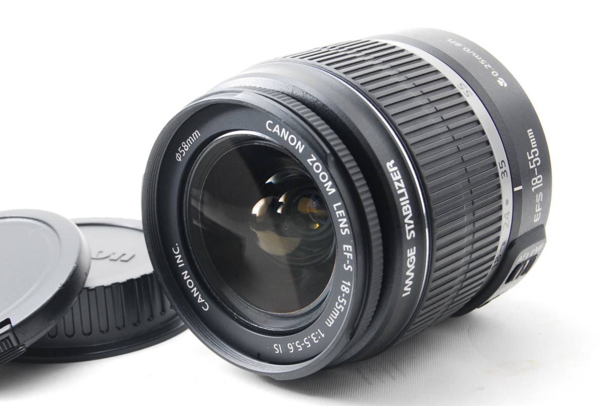 ☆美品☆CANON キヤノンEF-S 18-55mm f3.5-5.6 IS /【Buyee】 bot-online