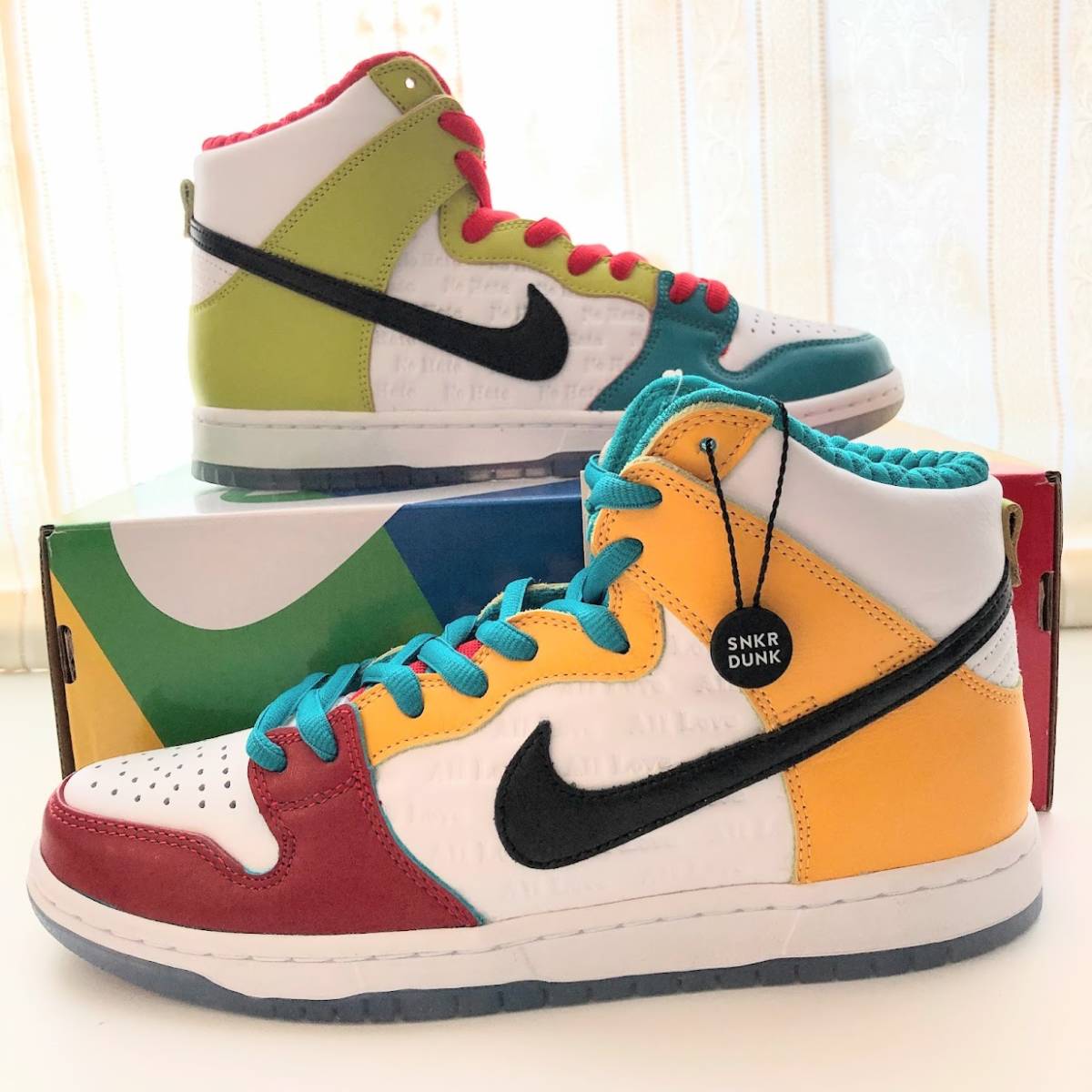 froSkate Nike SB Dunk High Pro QS All Love ナイキ ダンク ハイ フロ