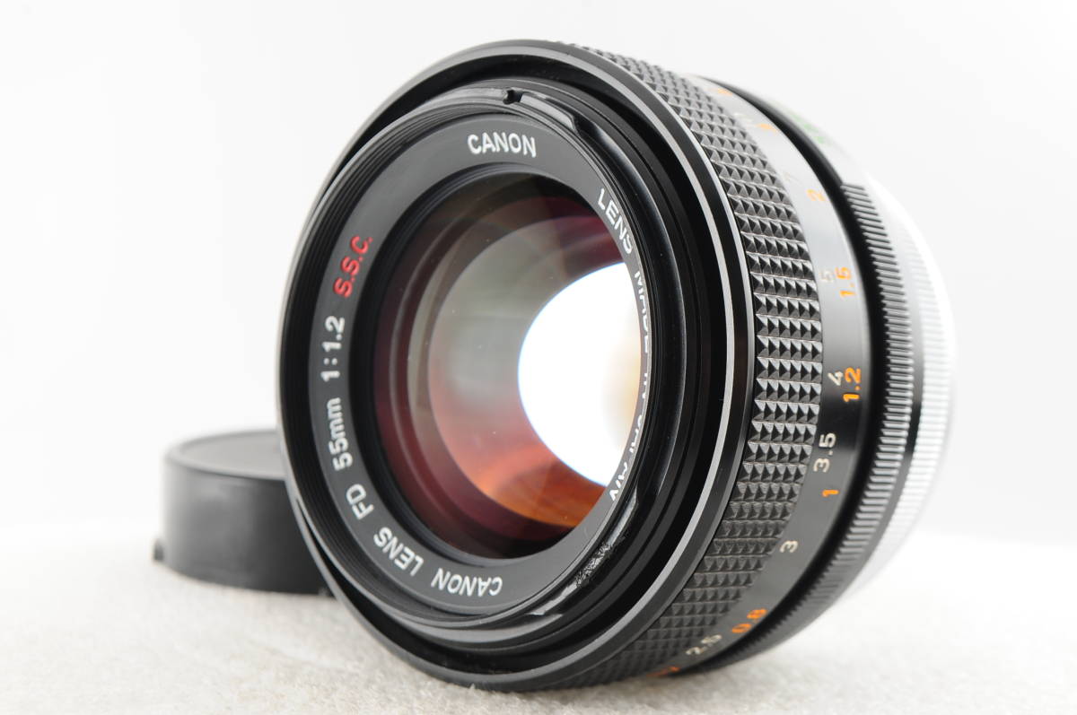 ☆超美品☆ Canon キヤノンFD 55mm F1.2 S.S.C. 希少なOマーク□超美品