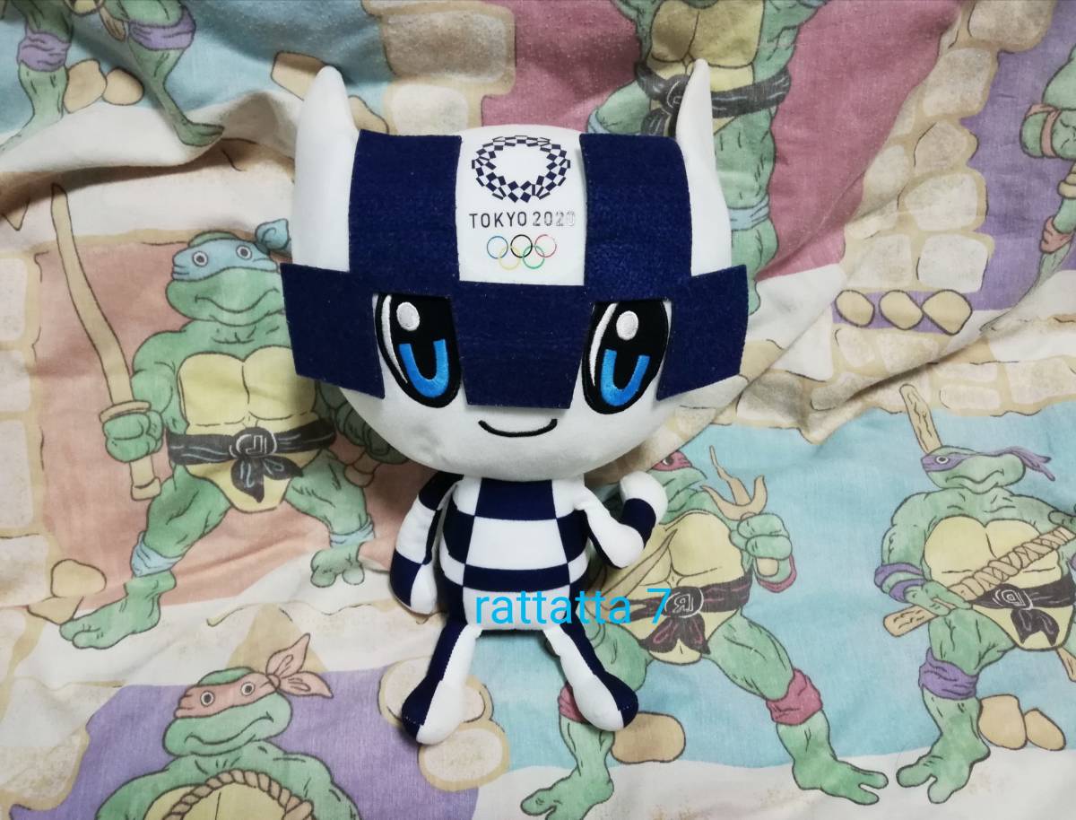 ☆Tokyo☆2020☆Olympic Mascot Plush Toy☆Official Merchandise☆Miraitowa☆東京☆ ...