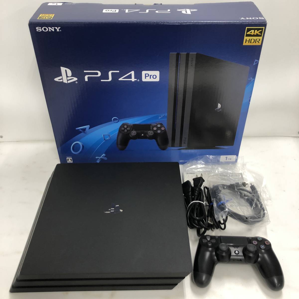 1円～】SONY PS4 Pro プレイステーション4 CUH-7100B B01 ジェット